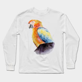 Parrot On A Chimney Long Sleeve T-Shirt